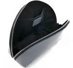 Cosmetic Pouch | Half Moon | Recycled Leather