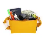 Bag | Fanny Pack Ultra-Slim Recycled | Mustard
