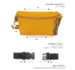 Bag | Fanny Pack Ultra-Slim Recycled | Mustard