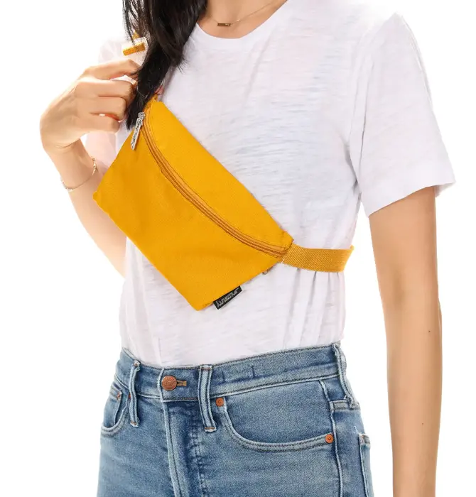 Bag | Fanny Pack Ultra-Slim Recycled | Mustard