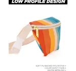 Bag | Fanny Pack Slim Recycled | Retro Rainbow