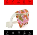 Bag | Fanny Pack Slim Recycled | Floral Red Pink