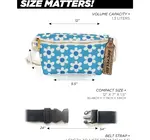 Bag | Fanny Pack Slim Recycled | Daisy Blue