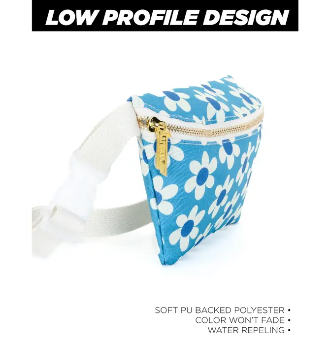 Bag | Fanny Pack Slim Recycled | Daisy Blue