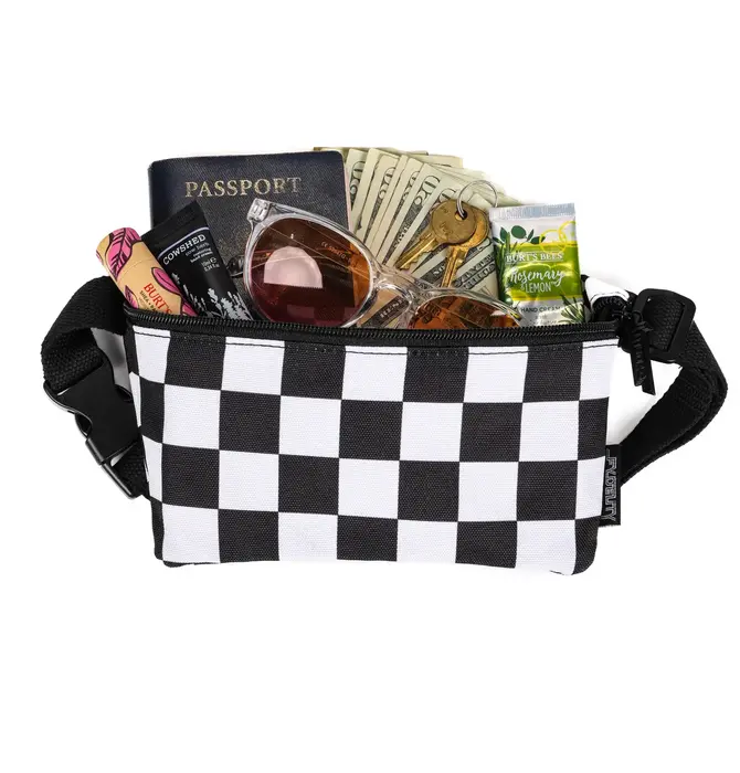 Bag | Fanny Pack Slim Recycled | Checker XL