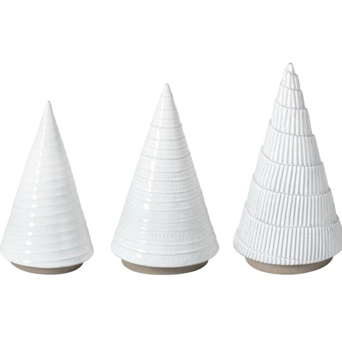 Tree | Ceramic White "Festa" (3 Sizes)