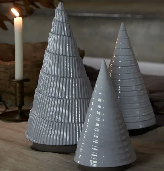 Tree | Ceramic White "Festa" (3 Sizes)