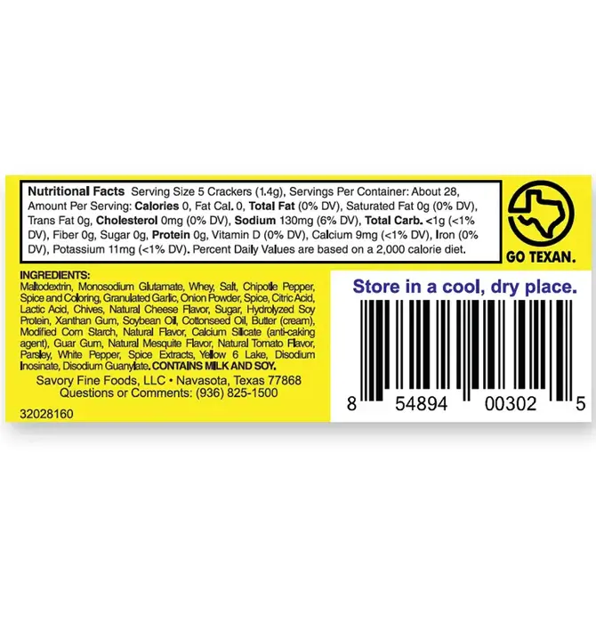 Seasoning | Party Cracker