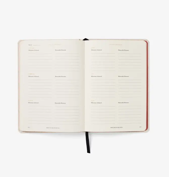 Book | Journal | Best Year | 12-Month Planner | Green