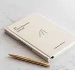 Book | Three Question Journal | Daily Wellbeing | Linen