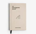 Book | Three Question Journal | Daily Wellbeing | Linen