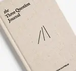 Book | Three Question Journal | Daily Wellbeing | Linen