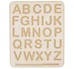 Toy | Tracing Board + Stylus | Wooden Alphabet