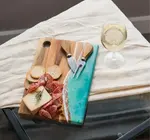 Cheeseboard | Acacia Wood + Resin | Small