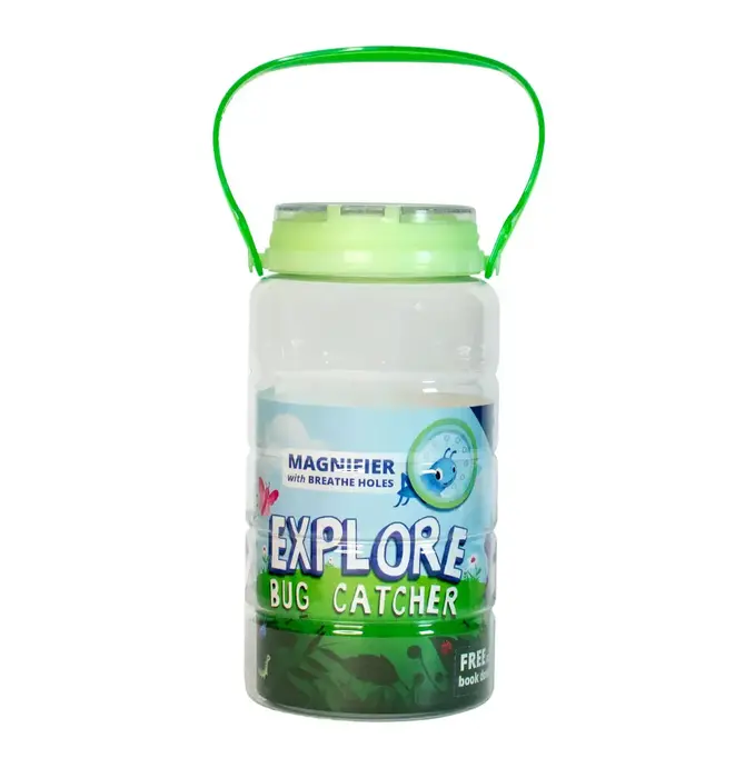 Toy | Lightning Bug Catcher Mason Jar | Glow Green