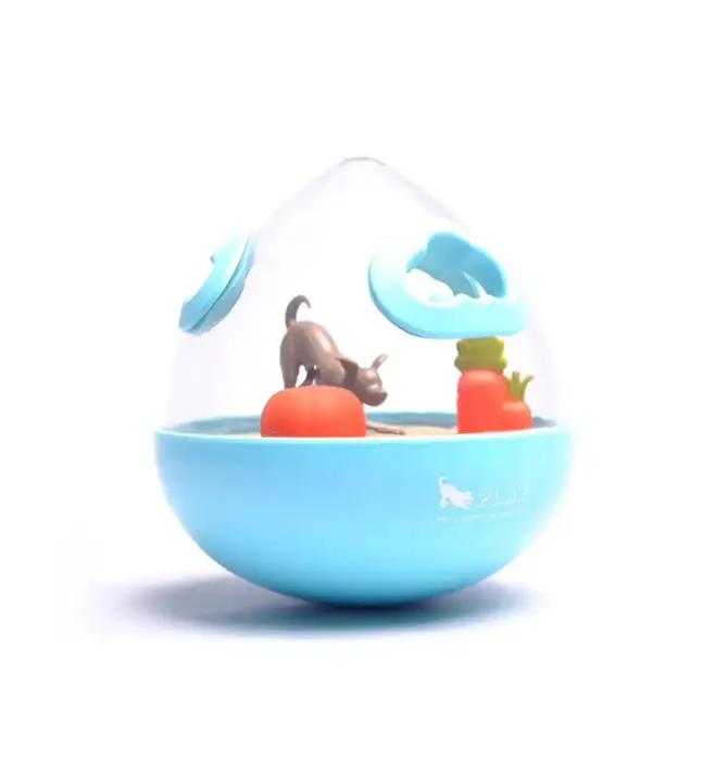 Dog Toy | Wobble Ball | Blue
