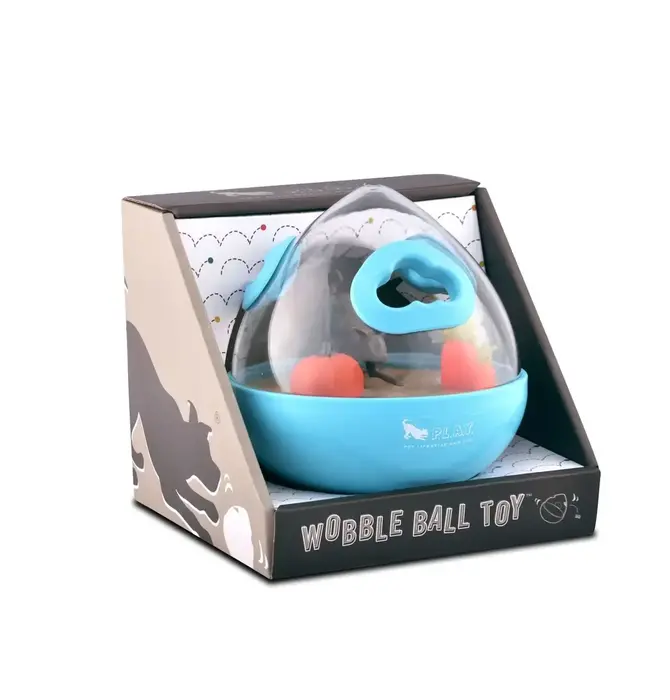 Dog Toy | Wobble Ball | Blue