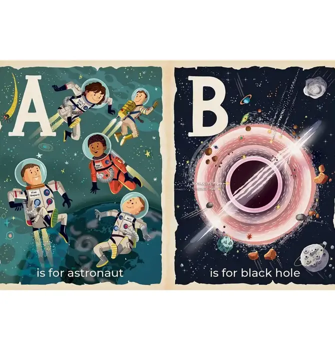 Board Book | Alphabet | U is for Universe