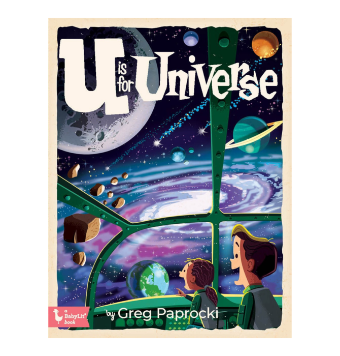 Board Book | Alphabet | U is for Universe