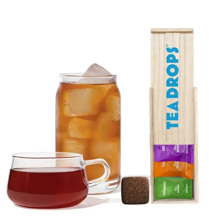 Tea Drops | Medium Wood Box | Assorted