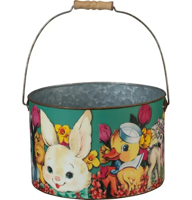 Decor | Bucket | Happy Easter