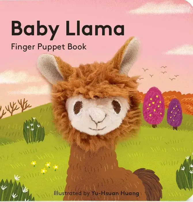 Board Book | Finger Puppet | Baby Llama