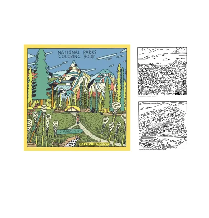 Book | Coloring | Our National Parks