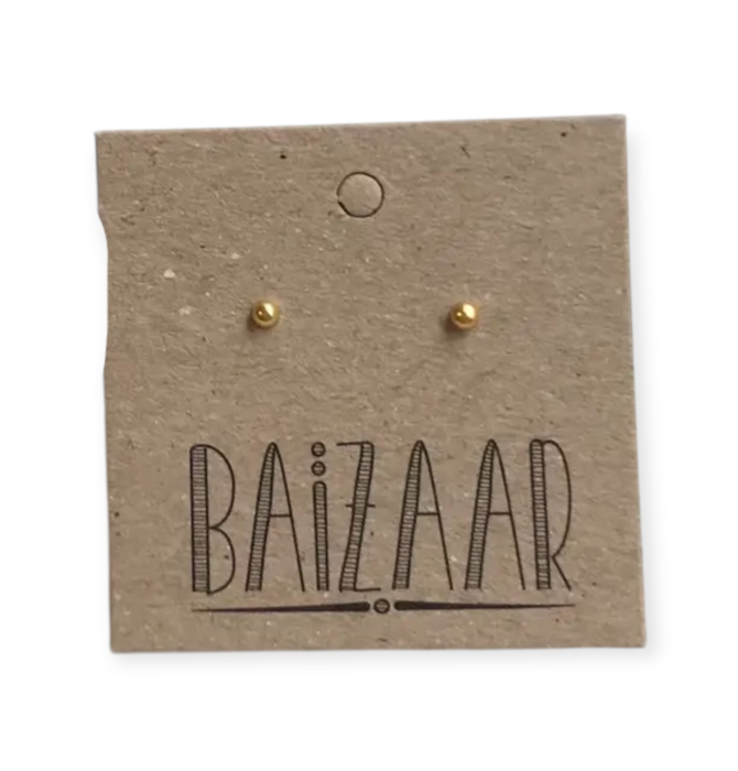 Earrings | Tiny Ball Stud