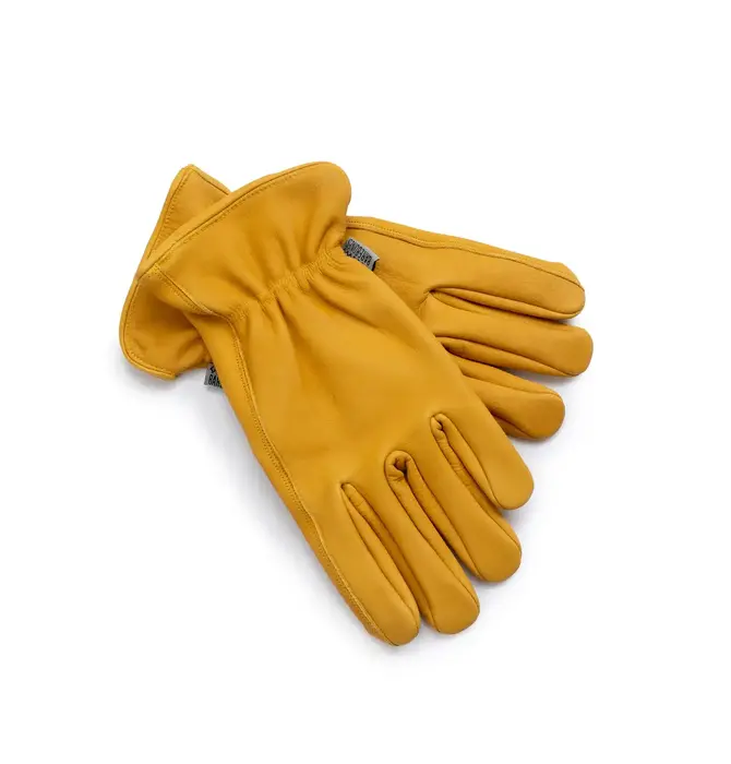 Gloves | Classic Leather Work | Yellow