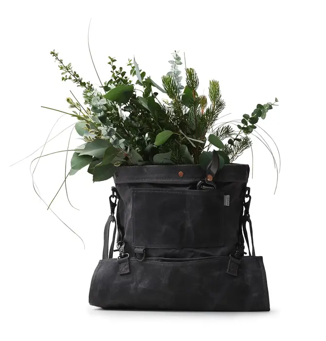 Bag | Harvesting & Gathering | Waxed Canvas | Slate Gray
