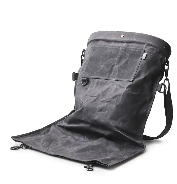 Bag | Harvesting & Gathering | Waxed Canvas | Slate Gray