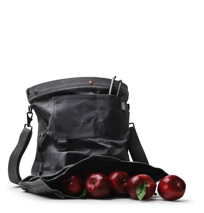 Bag | Harvesting & Gathering | Waxed Canvas | Slate Gray
