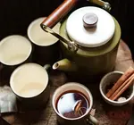 Camp Mugs | Enamel | Olive Drab + Speckled White