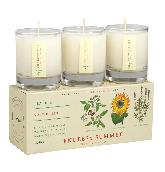 Candle | Votive Trio | Endless Summer