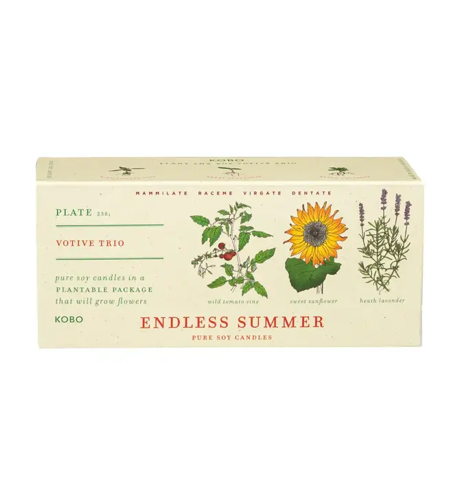 Candle | Votive Trio | Endless Summer