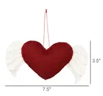 Ornament | Felt Heart + Wings
