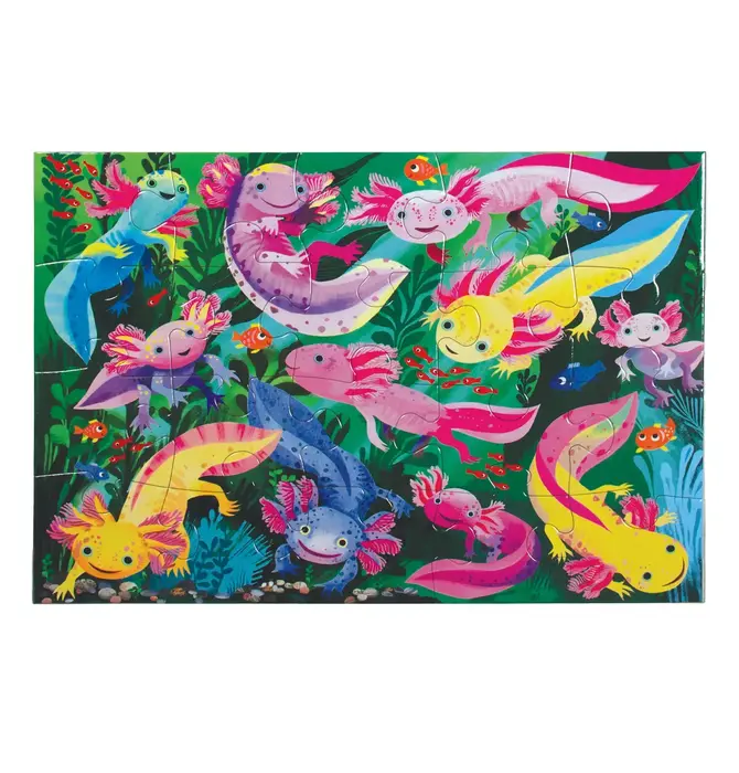 Puzzle | 20-Piece | Axolotl