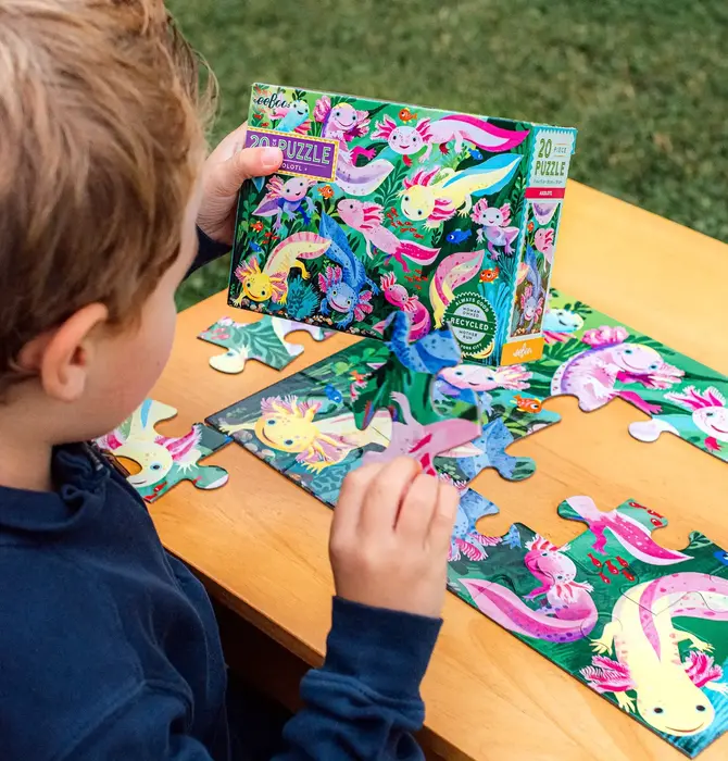 Puzzle | 20-Piece | Axolotl