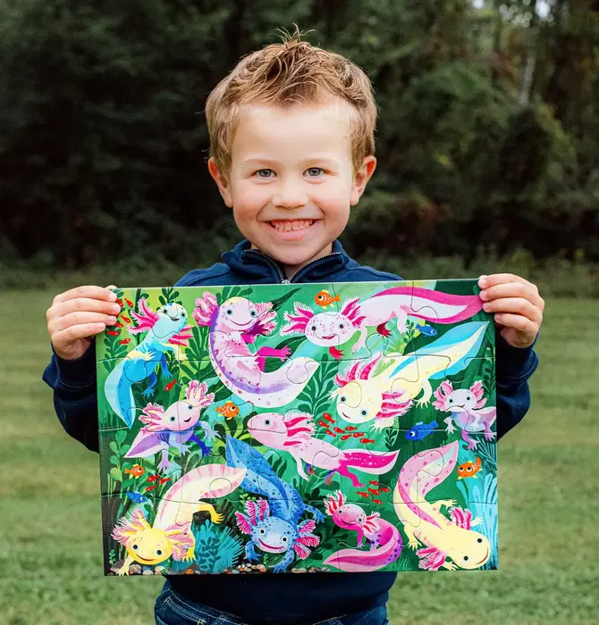 Puzzle | 20-Piece | Axolotl