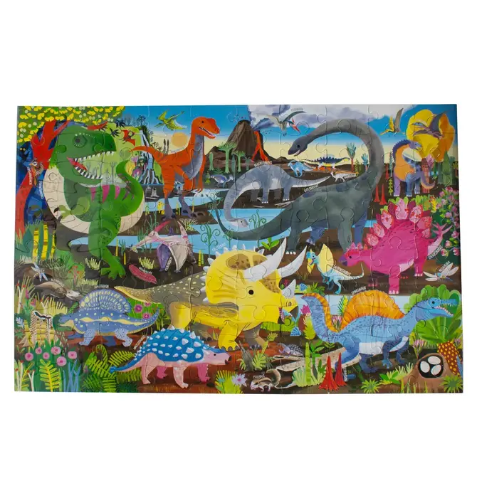 Puzzle | 100-Piece | Land of Dinosaurs