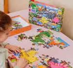 Puzzle | 100-Piece | Land of Dinosaurs