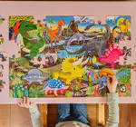 Puzzle | 100-Piece | Land of Dinosaurs