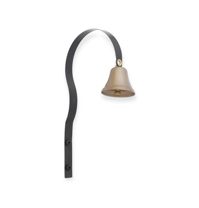 Shopkeeper’s Bell | Steel | Metallic Gold Powder Coated