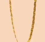 Necklace | Loom Twist Chain | 18KGP
