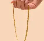 Necklace | Loom Twist Chain | 18KGP