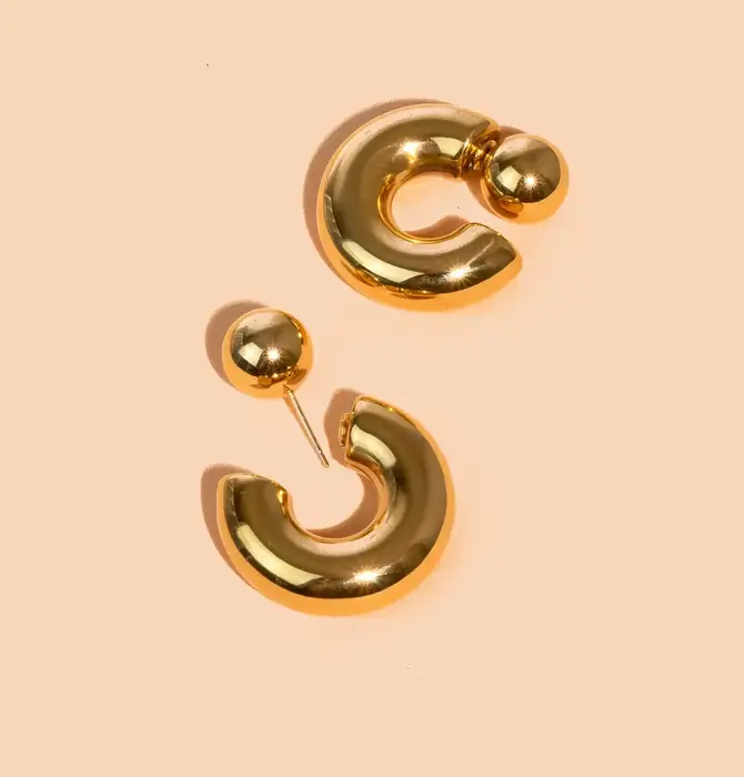 Earrings | Jacket Hoops