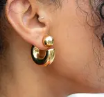 Earrings | Jacket Hoops