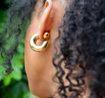Earrings | Jacket Hoops