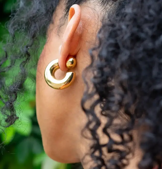 Earrings | Jacket Hoops
