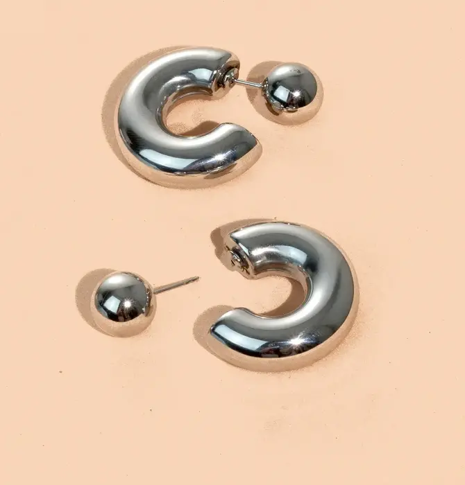Earrings | Jacket Hoops